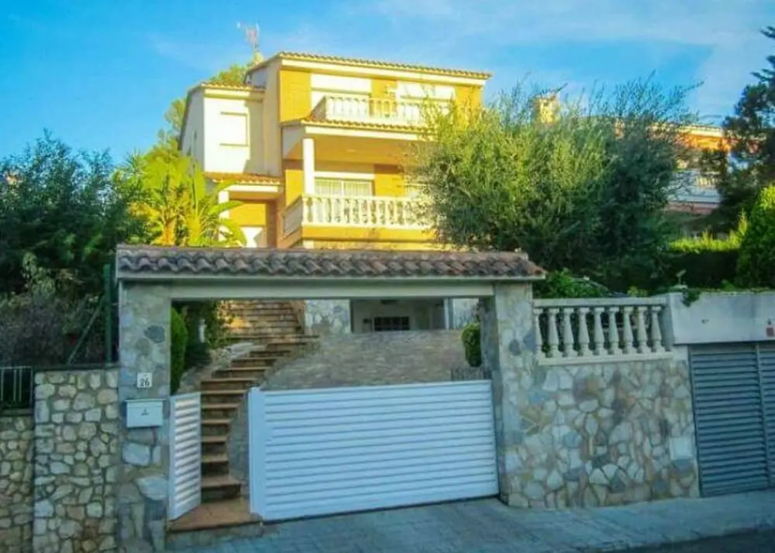 Villa With 4 Bedrooms in Cunit, With Wonderful sea View, Private Pool, Enclosed Garden Near the Beach