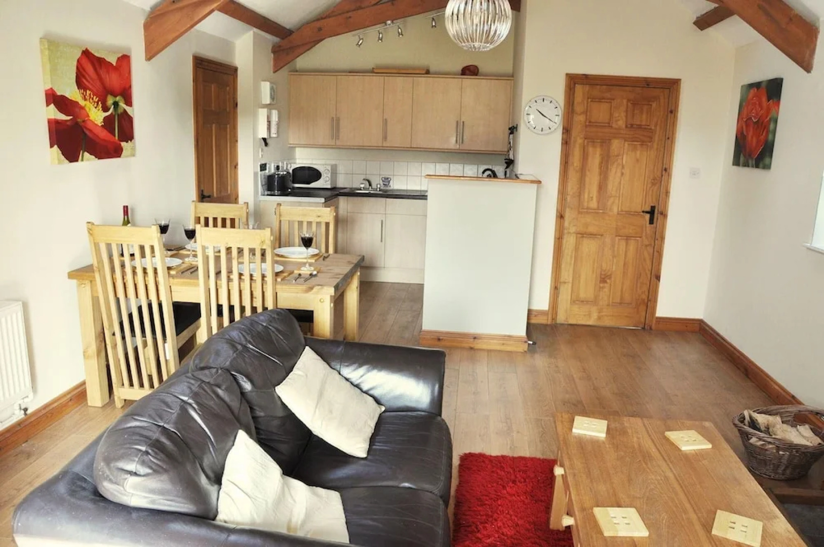 Lovingly restored detached barn with charming features near Looe