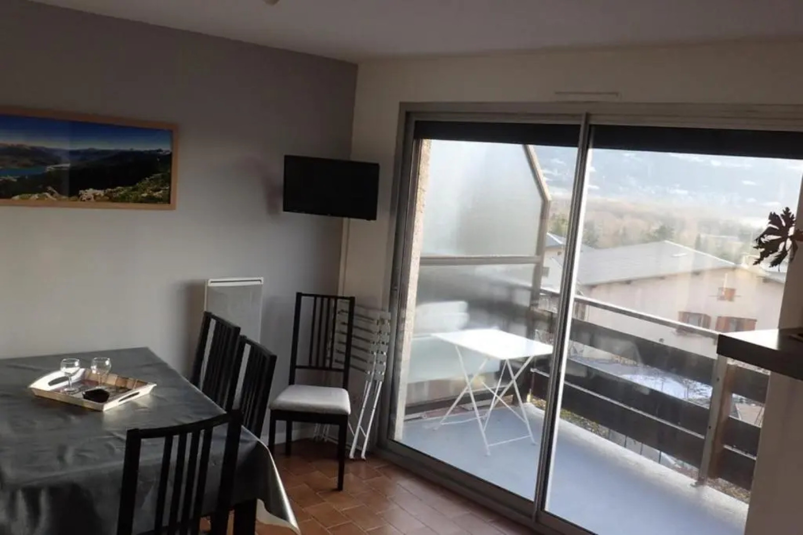 Apartment T2 sleeping corner 45 places beautiful view