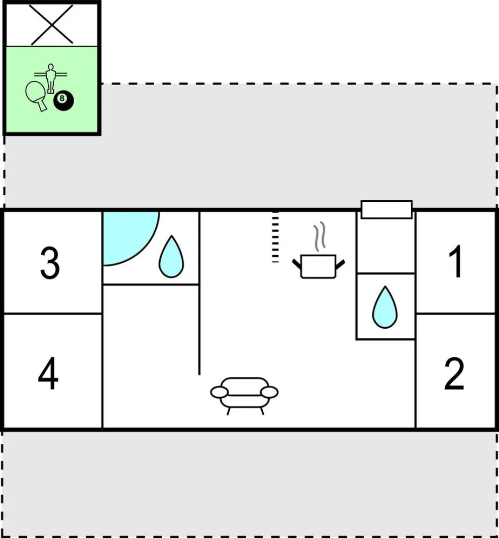 Amazing Home in Ebeltoft With 4 Bedrooms and Wifi