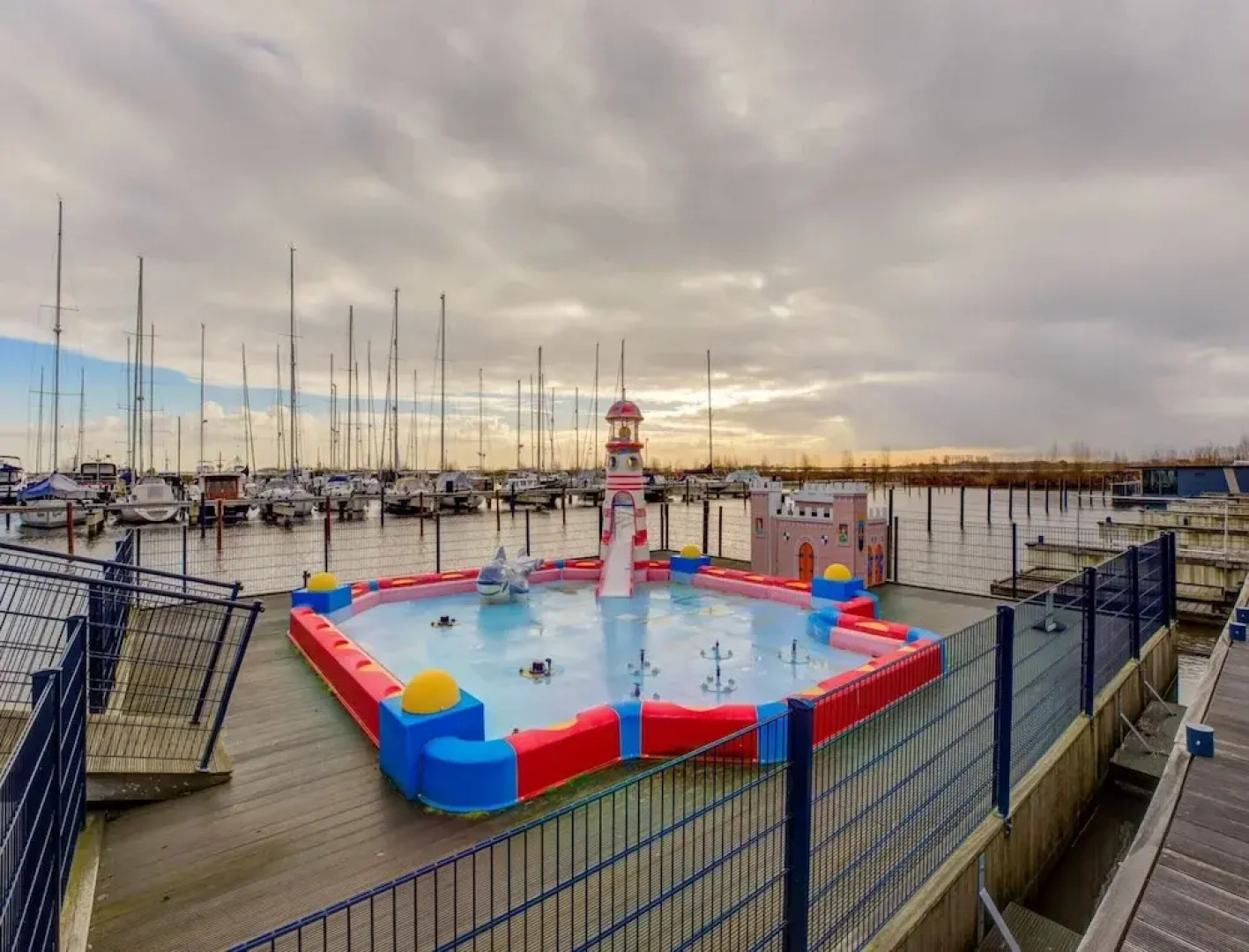 Houseboat in Volendam Near Fort Edam