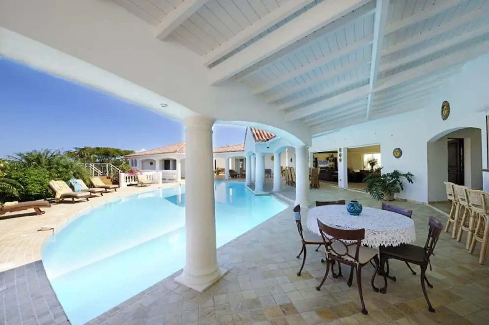 Villa With 4 Bedrooms in Saint Martin, With Wonderful sea View, Privat