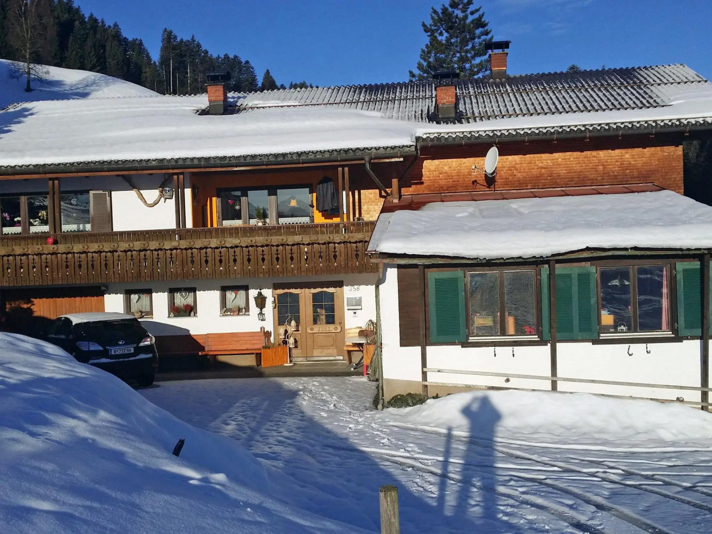 Chalet in Schwarzenberg Near Ski Lift
