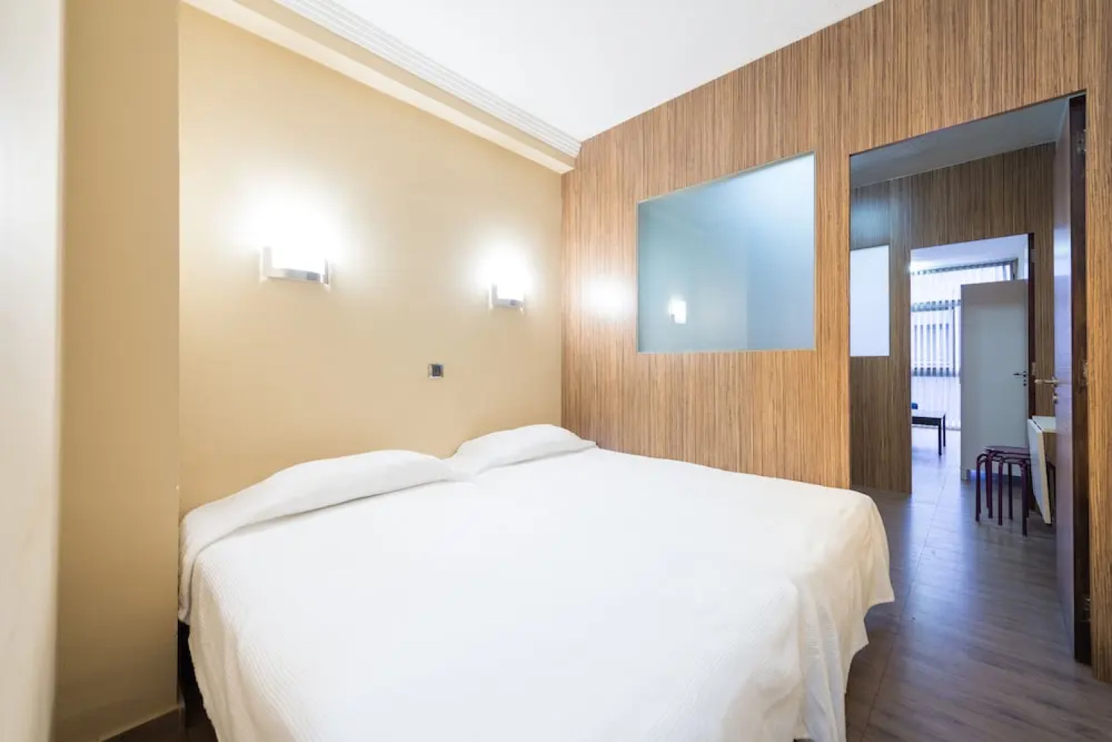 Green water at the beach