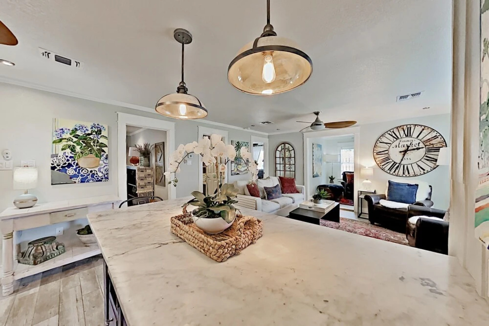 Charming W/ Chic Decor -- Walk To Downtown 3 Bedroom Home