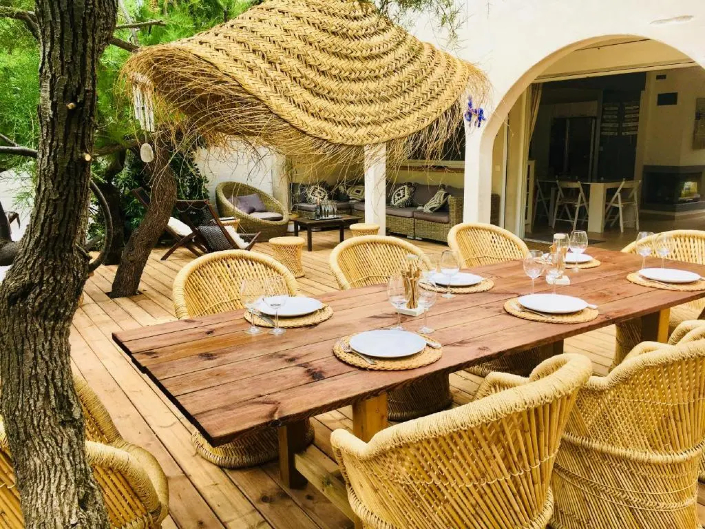 Mas Andalou Fabuleuse première ligne de mer, plage privative