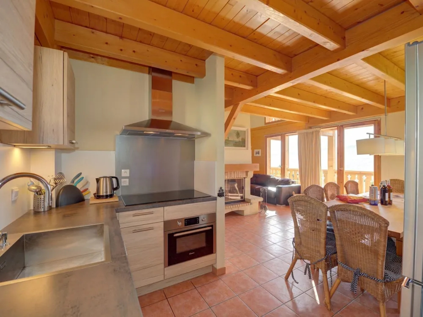 Spacious Chalet in Vallandry With Terrace