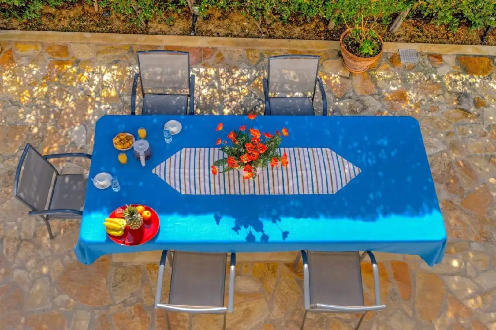 BBQ-Backyard -of Amoudara-Full Kitchen-Parking-4