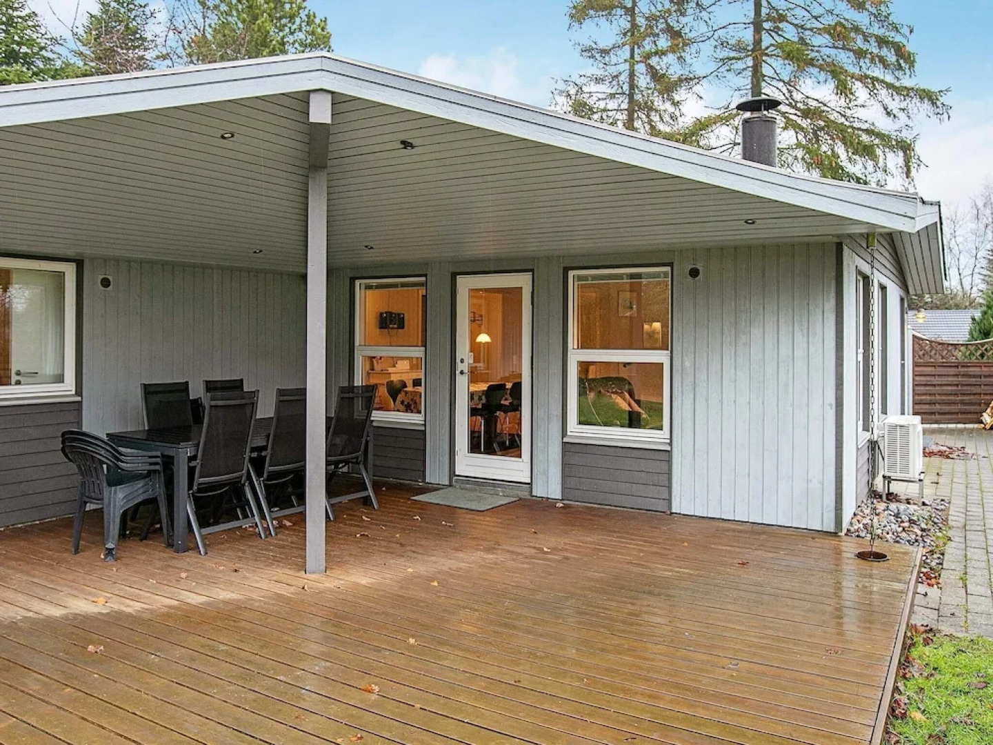 Modern Holiday Home With Whirlpool in Væggerløse