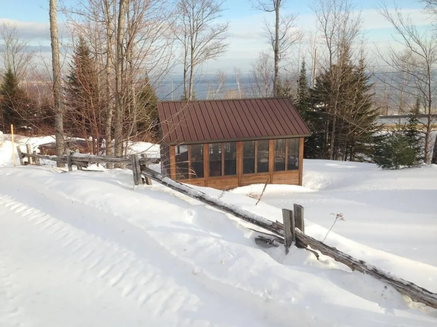 Chalet L'officier-1, spa et vue sur le Fleuve