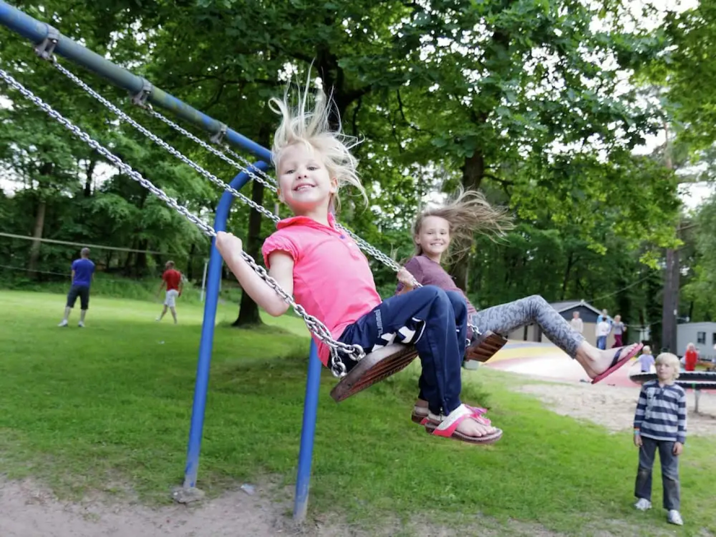 Campsite - Cozy Tentlodge With Roofed Terrace in a Green Area