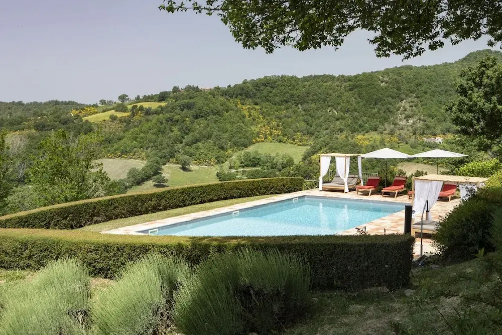 Umbrian Villa Retreat in Pietralunga With a Pool