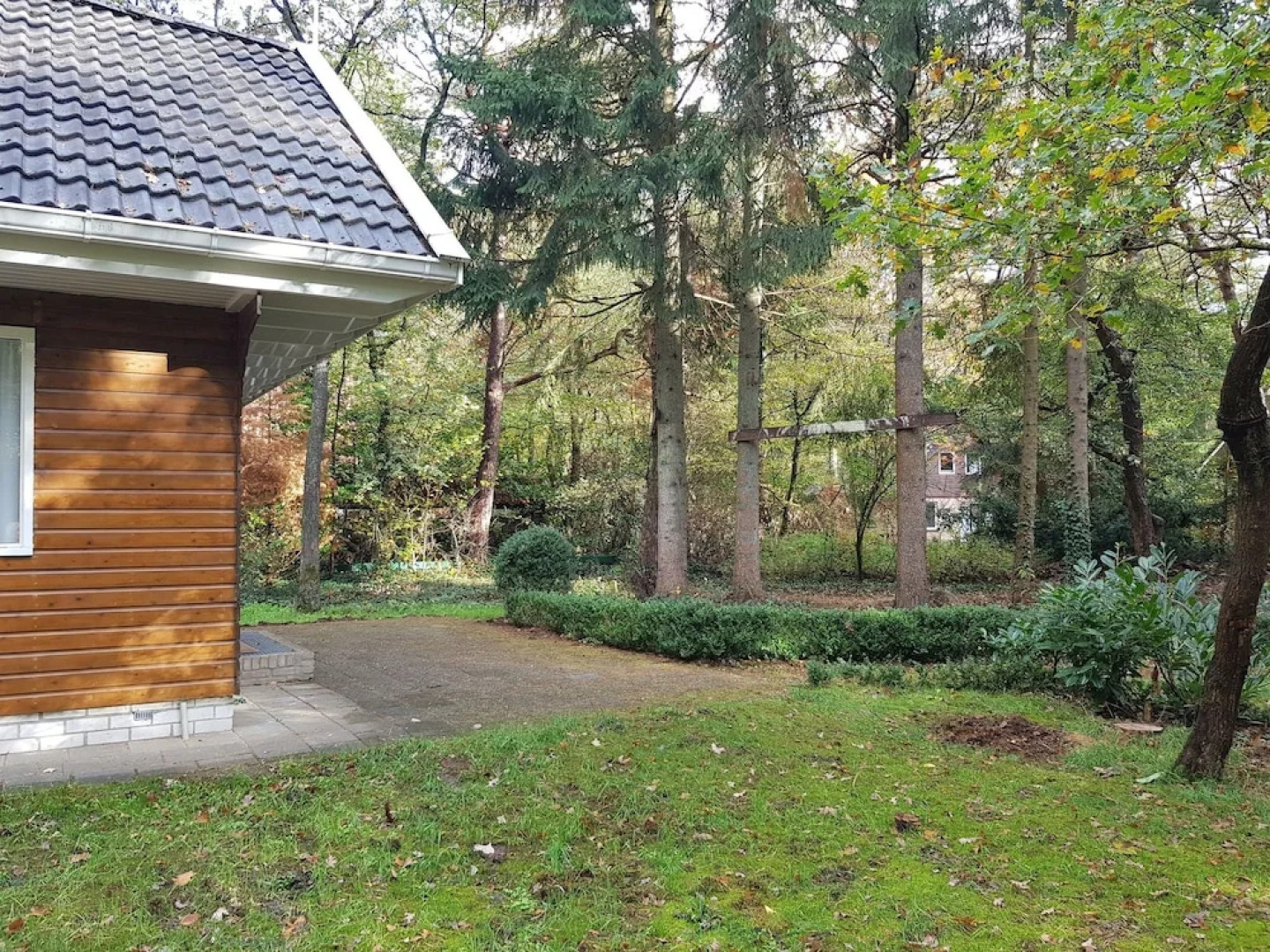 Quaint Chalet in Norg With Balcony, Terrace, Garden, Hammock