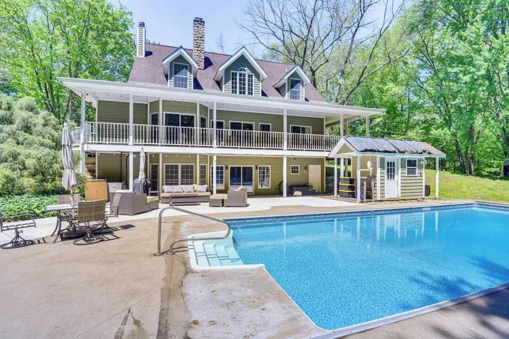 Huge Family Home w/ Pool - 13 Mi to Lake Michigan!