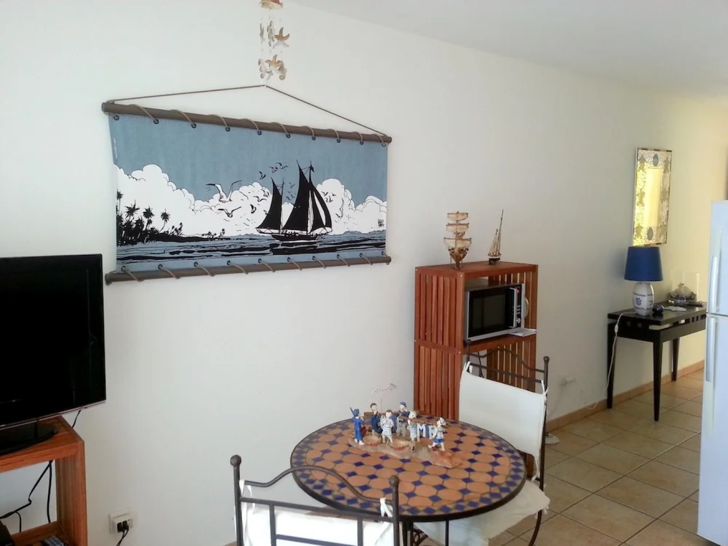 Apartment with One Bedroom in Les Trois Bassins, with Wonderful Sea View, Furnished Balcony And Wifi