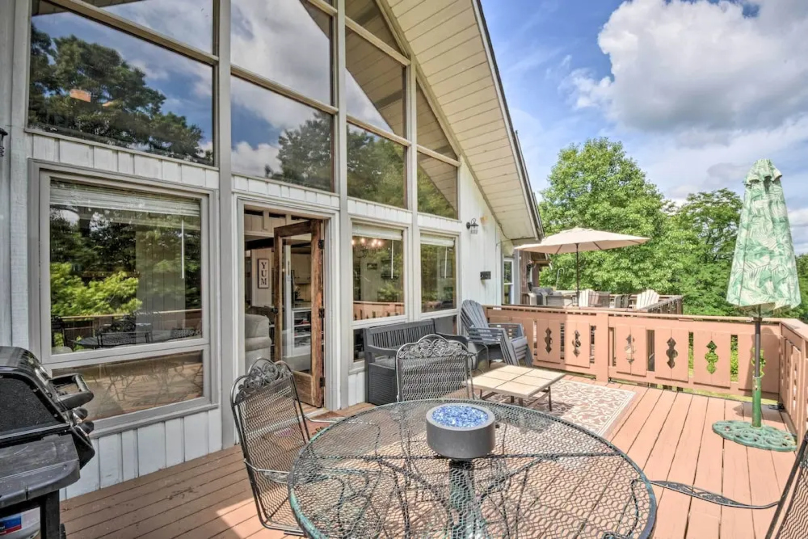 Chic Sky Valley A-frame Cabin w/ Pool Access!