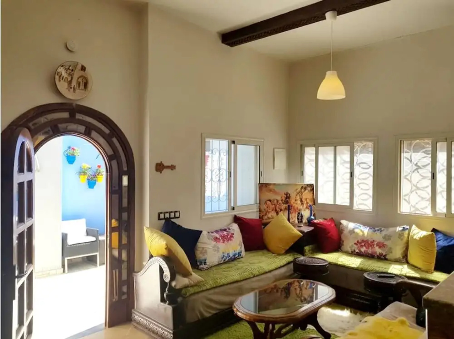 Apartment With 2 Bedrooms in Mohammedia, With Wonderful sea View, Enclosed Garden and Wifi