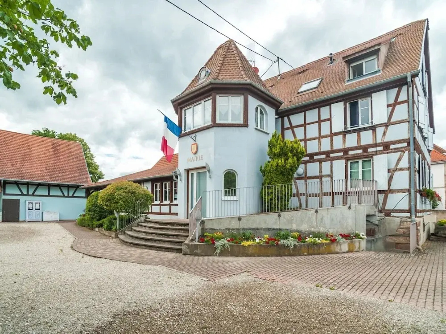 Swanky Cottage in Saasenheim With Balcony