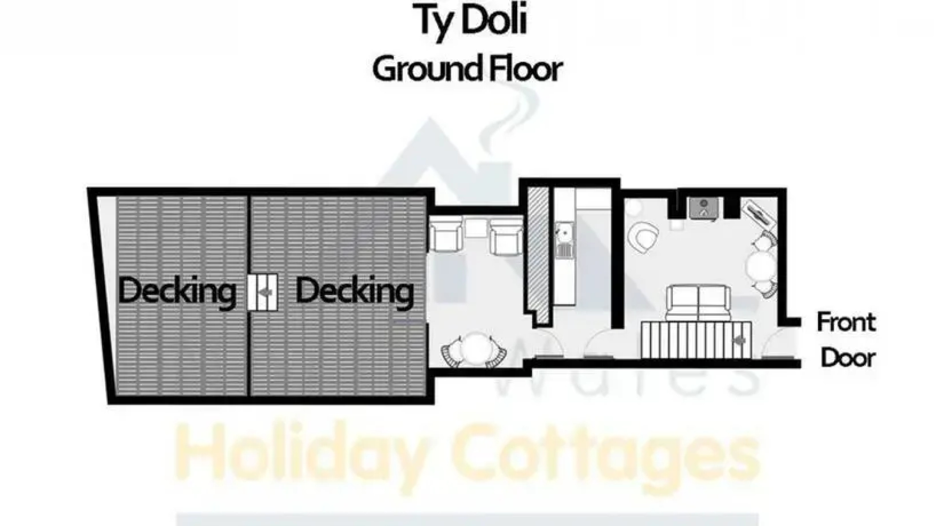 Ty Doli Cottage, Rural Location Just Outside Conwy Town