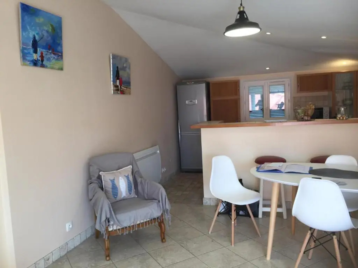 La tropezienne, Duplex 73 m2, 100 m du port, climatisation, grande terrasse