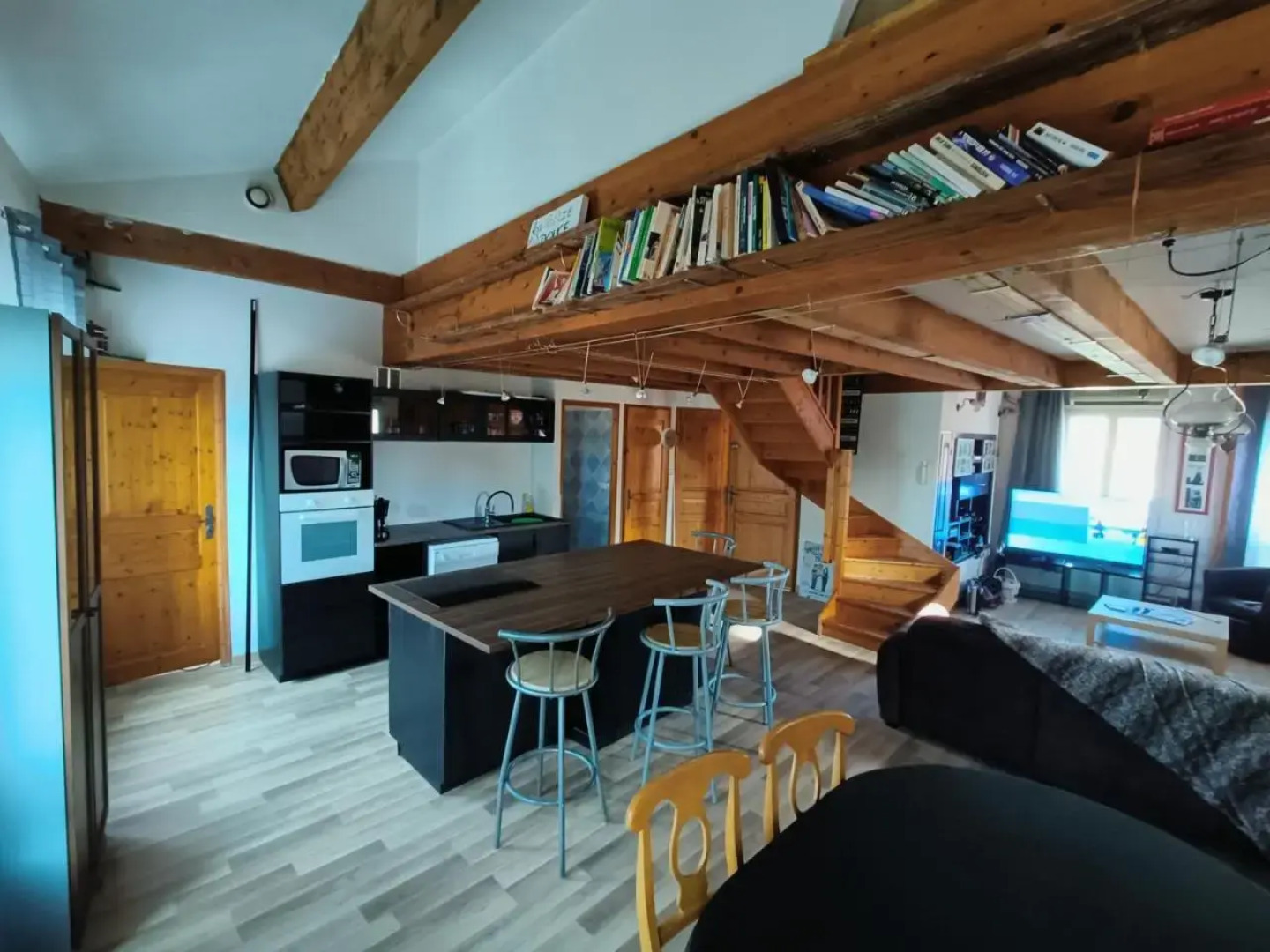 Duplex maison de village, plages, LESCLESDENICOLE