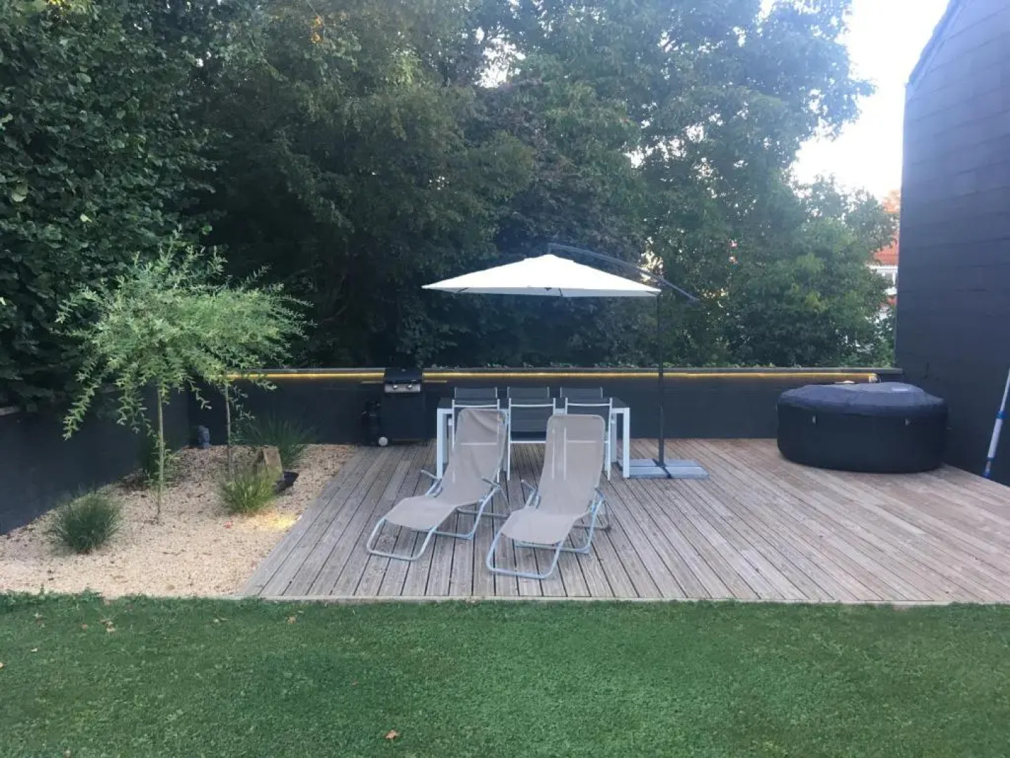 Bedroom and Small Private Bathroom