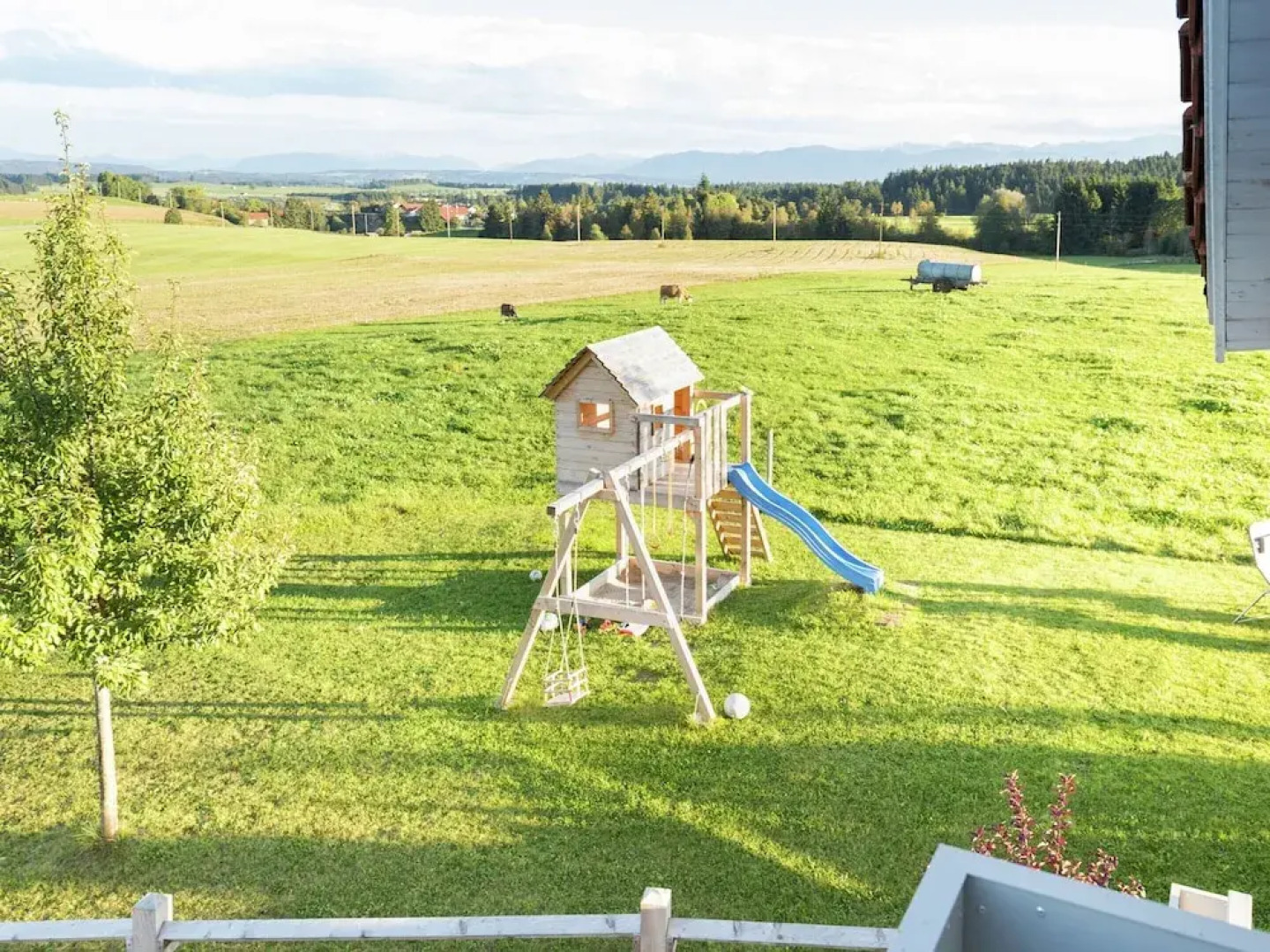 Tolles Bauernhaus im Allgaeu mit Alpenblick