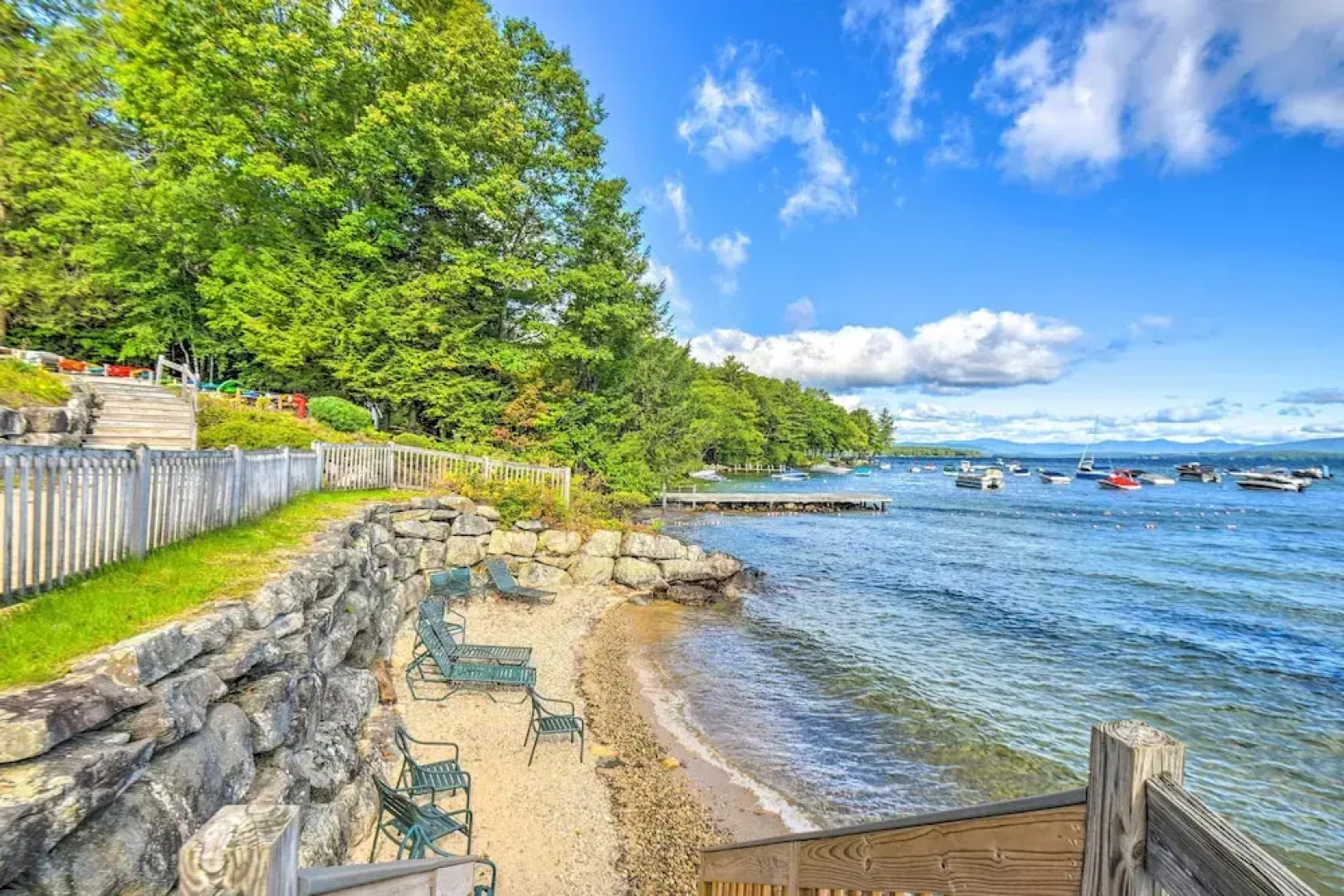 Gilford Townhome w/ Lakefront Beach & Pool Access!