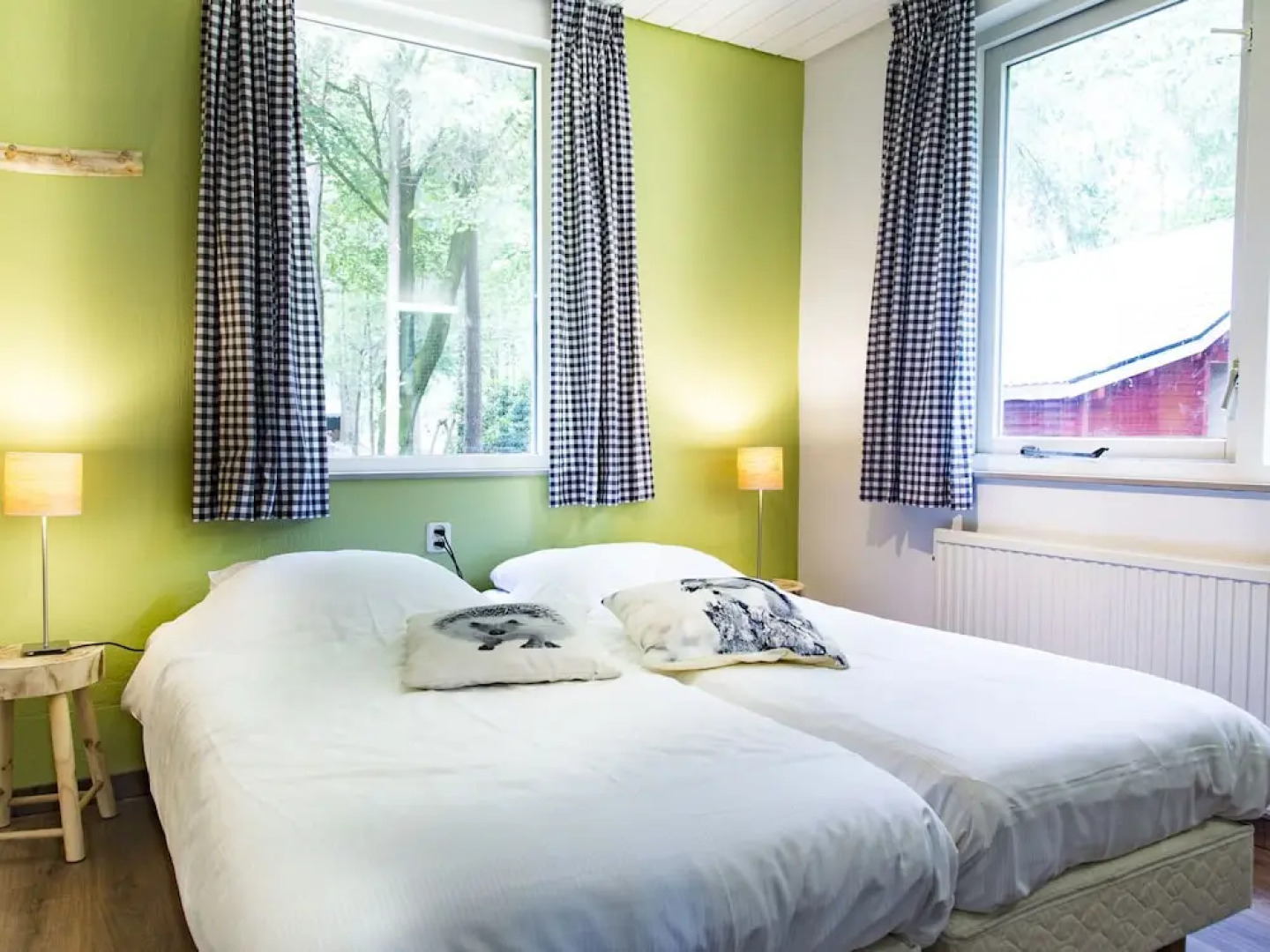 Garden-view Bungalow With a Fireplace, in the Veluwe
