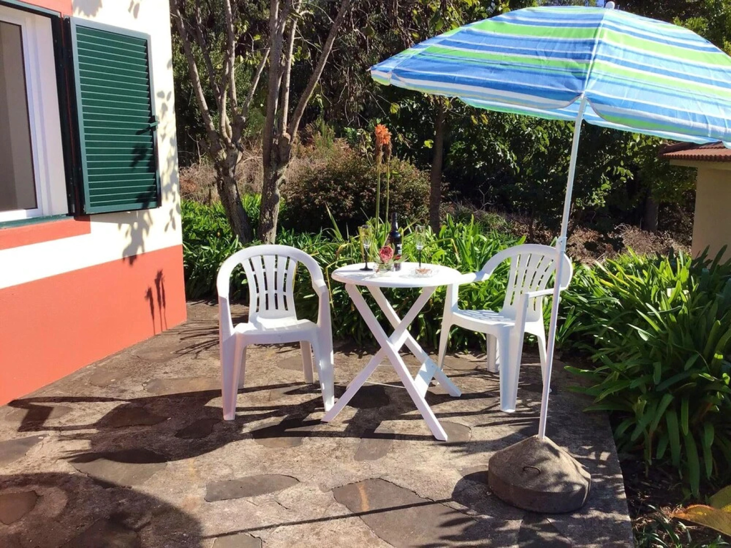 House with One Bedroom in Ponta Do Pargo, with Wonderful Sea View, Furnished Garden And Wifi