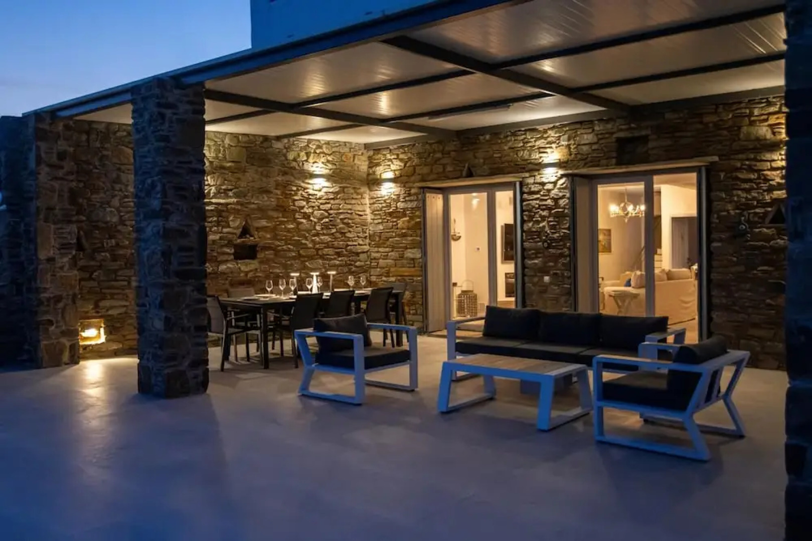 Aegean Whispers Sea Front Villa in Tinos