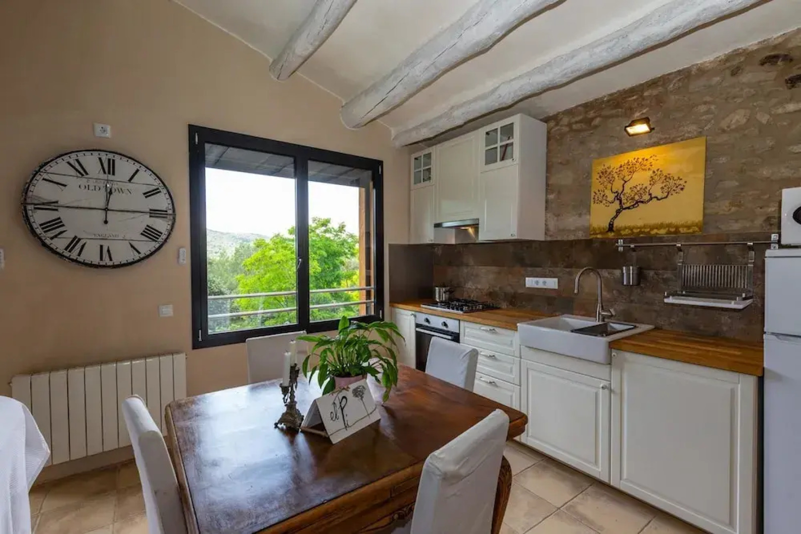 Apartment With 2 Bedrooms in Madremanya, With Wonderful Mountain View, Pool Access and Wifi - 30 km From the Beach