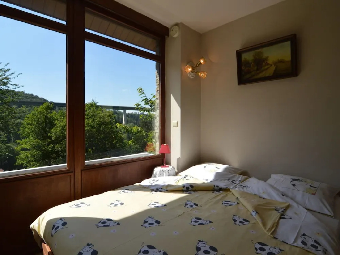 A Small Studio of a Nature Stone House