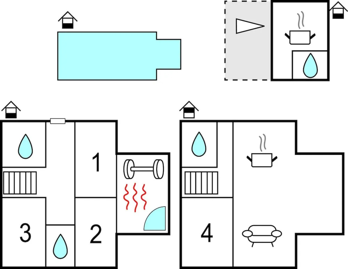 Nice Home in Vinjerac With Sauna, Wifi and Outdoor Swimming Pool