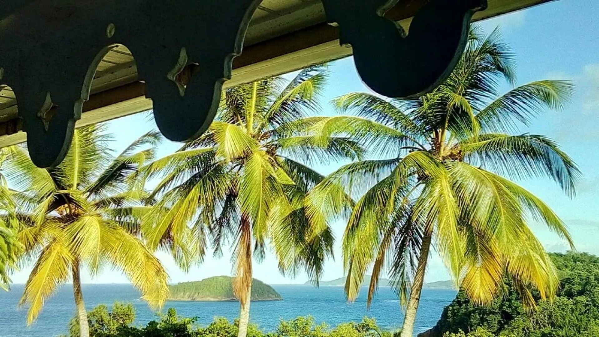 Villa With 2 Bedrooms In La Trinite With Wonderful Sea View Private Pool Furnished Garden