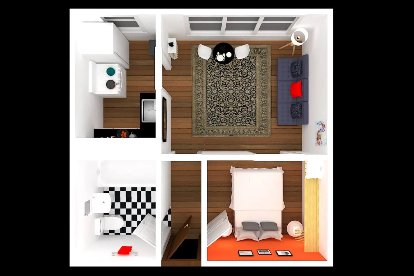 Cozy 1BR 1Bath | Fast Wifi! Great Location!