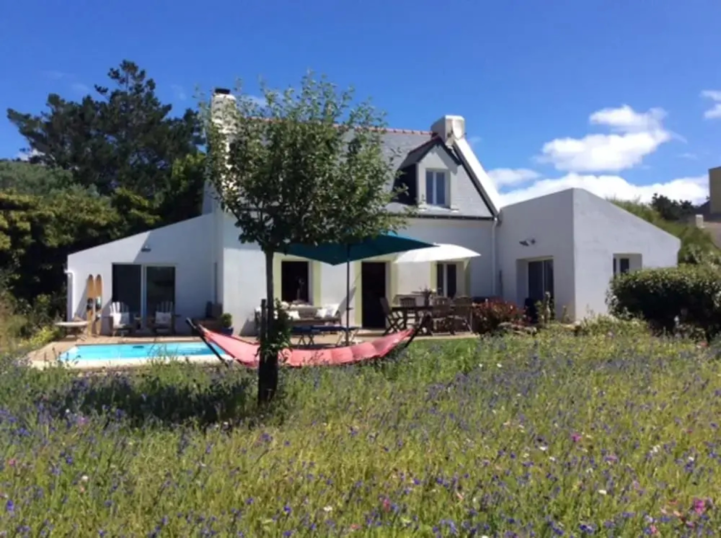 Villa With 3 Bedrooms in Kervilahouen, With Private Pool, Enclosed Garden and Wifi - 2 km From the Beach