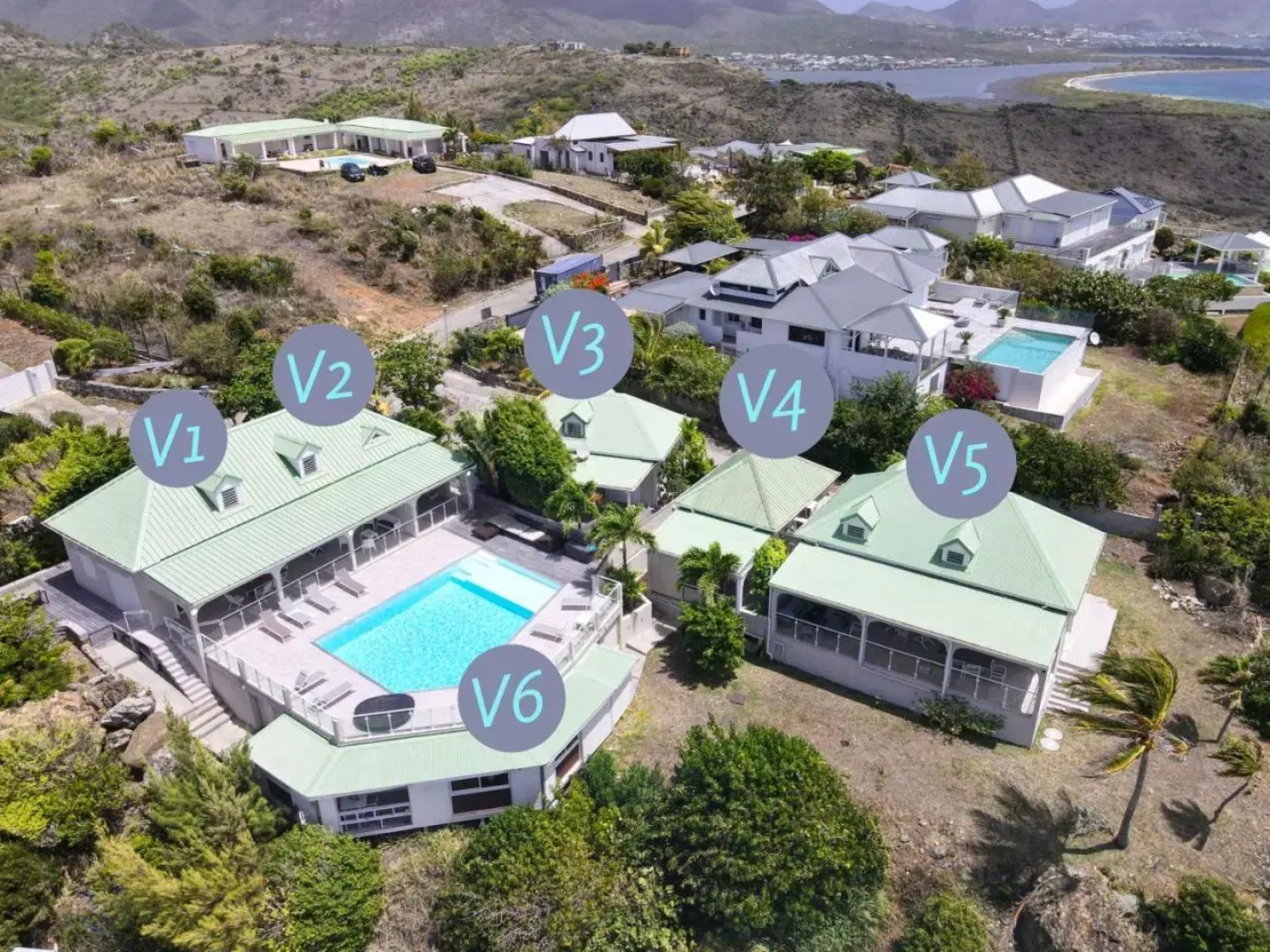 V4 Magical view of the ocean and Saint Barth