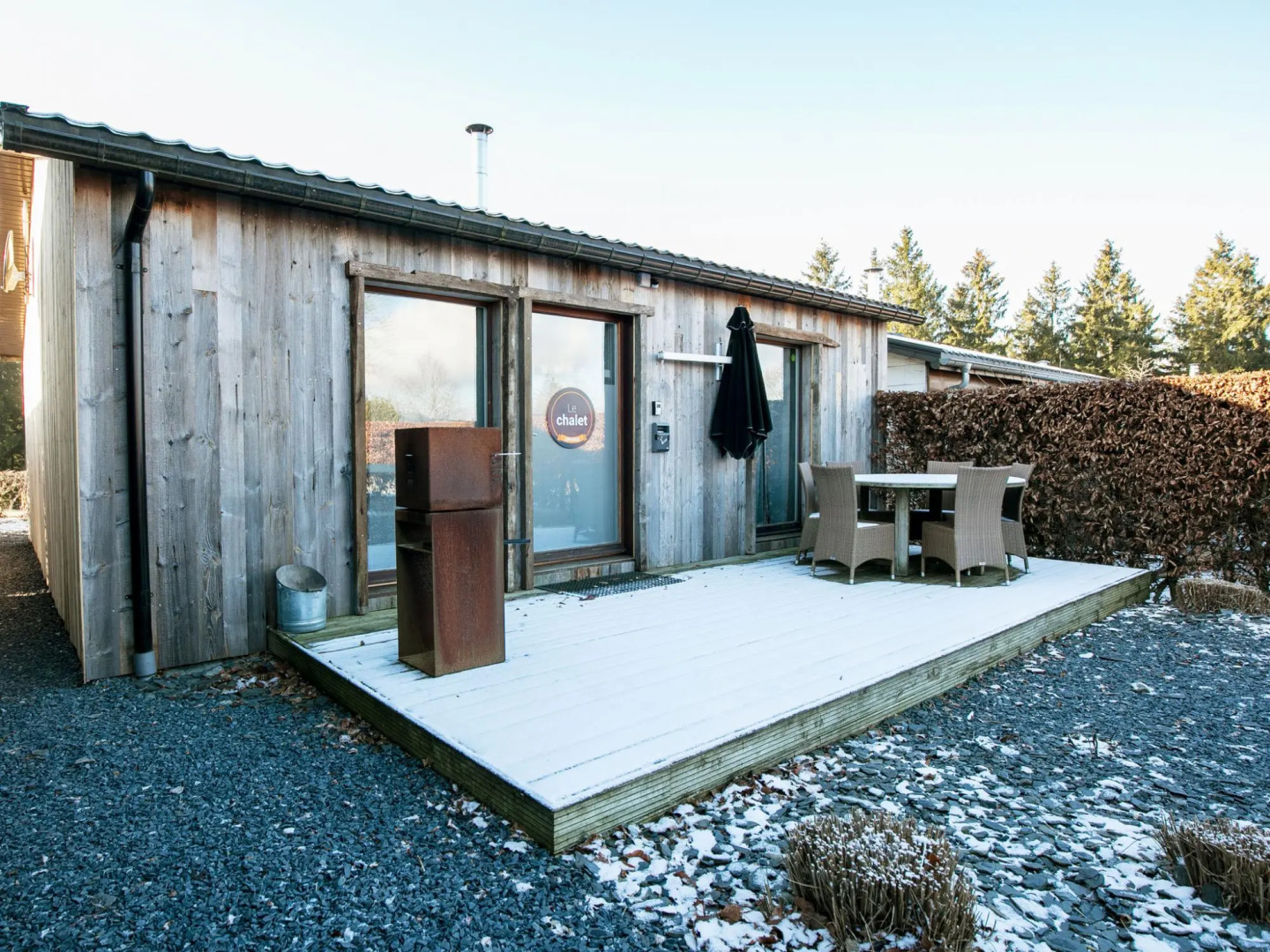 Boutique Chalet in Bullingen Near Lake