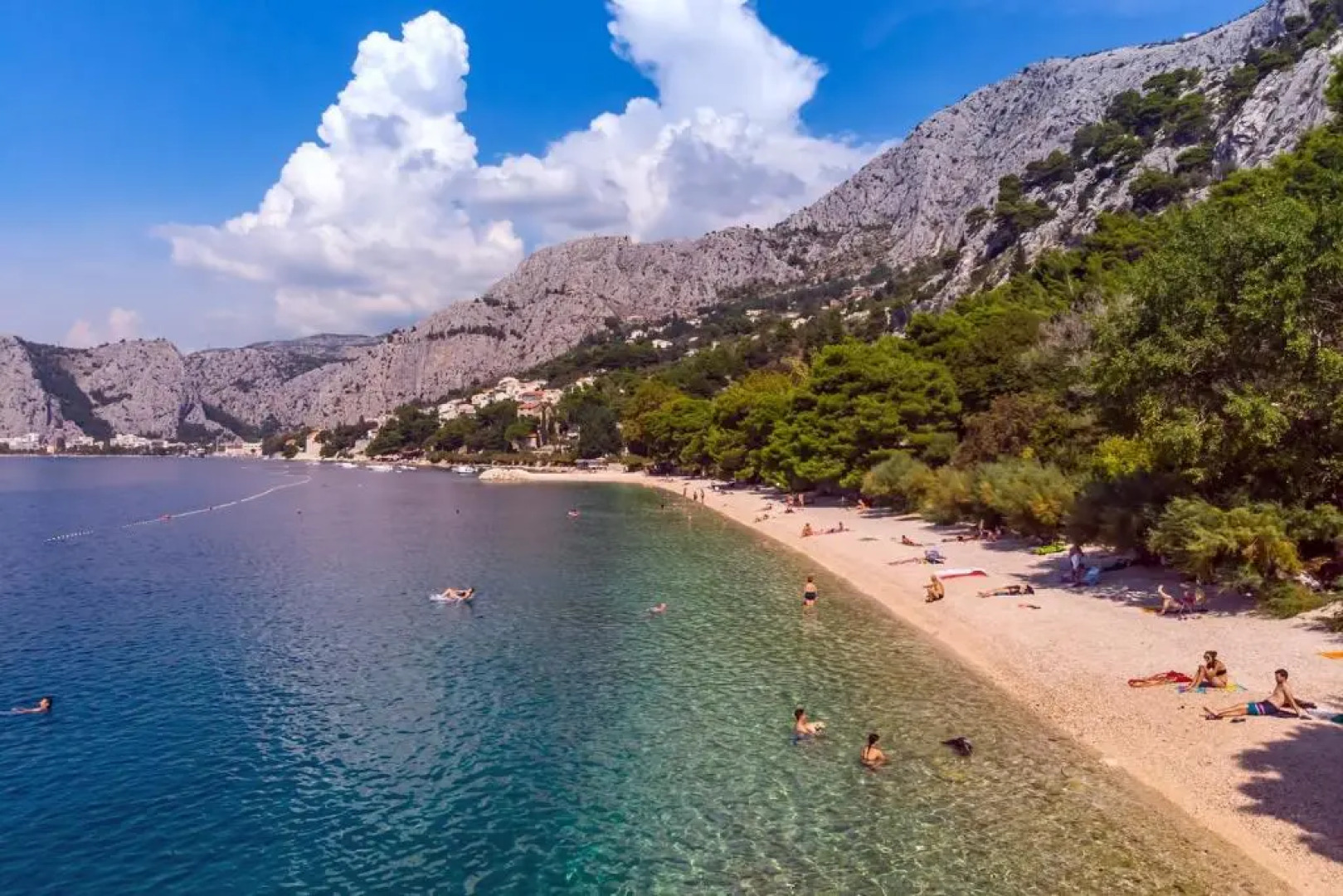 Luxury, seafront Villa Petra with heated pool only 50m from beach