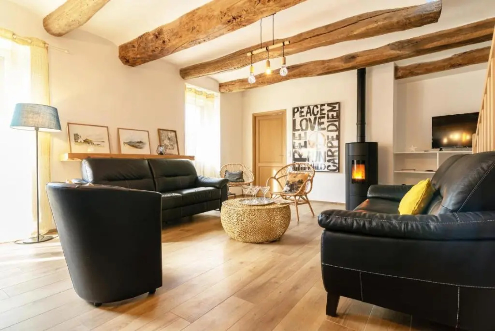 La Maison à Carnac avec son jardin clos de 2 à 6 personnes à 5 mn des plages