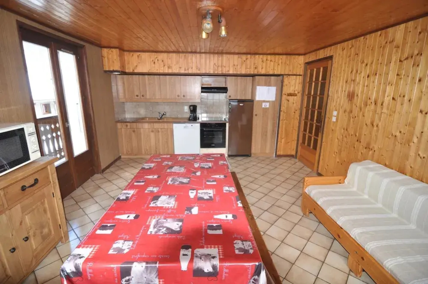 Apartment With 3 Bedrooms in La Chapelle-d'abondance, With Wonderful Mountain View and Furnished Garden - 200 m From the Slopes