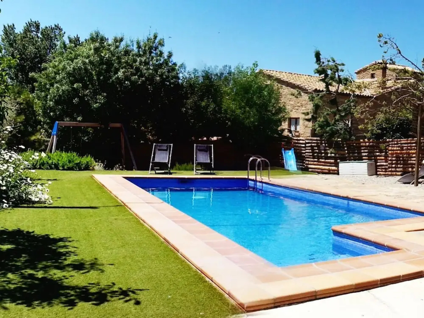 Magnificent Restored Stone House for 10 People With Private Pool in Solsona