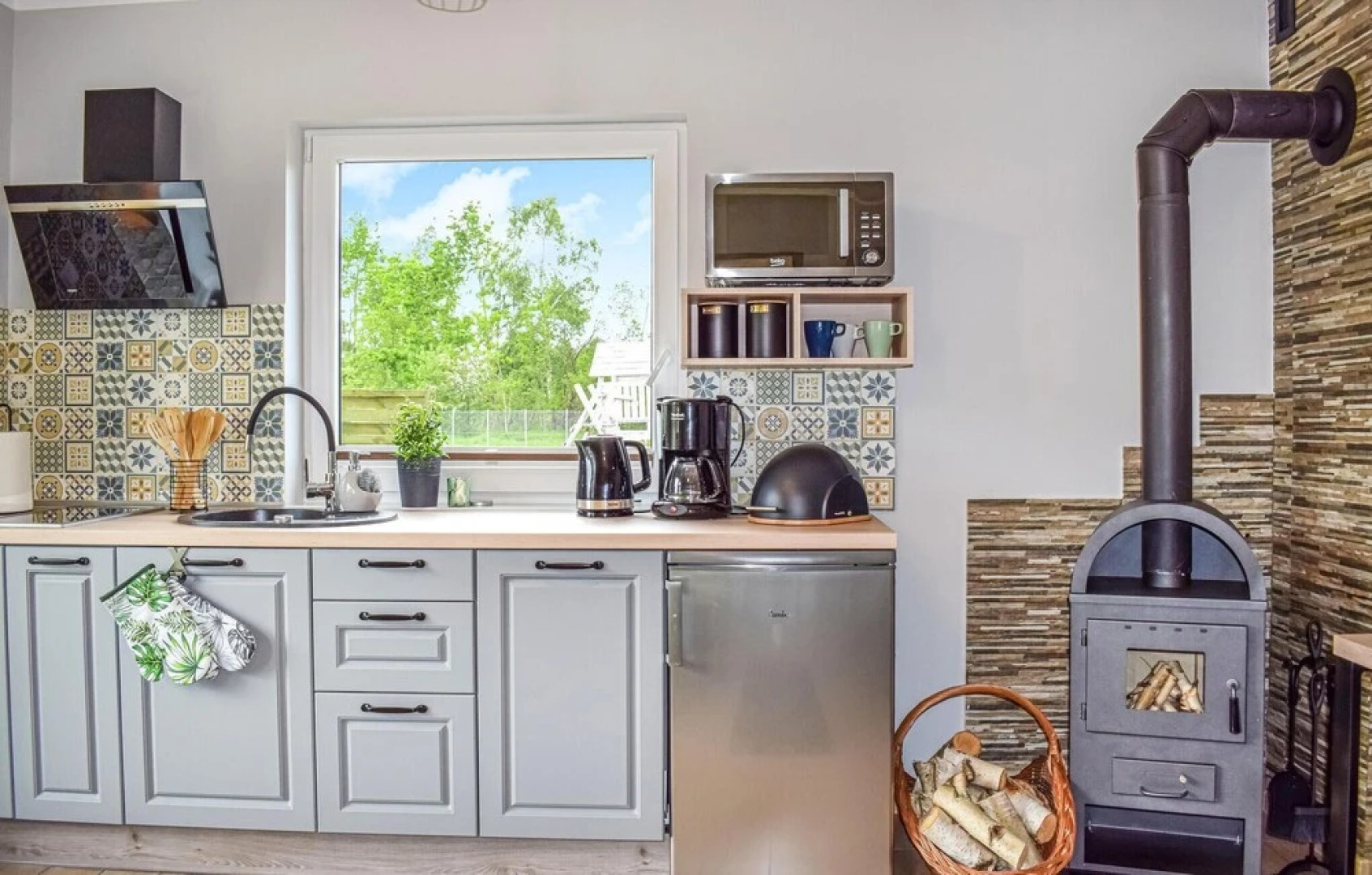 Beautiful Home in Dabki With 2 Bedrooms, Wifi and Outdoor Swimming Pool