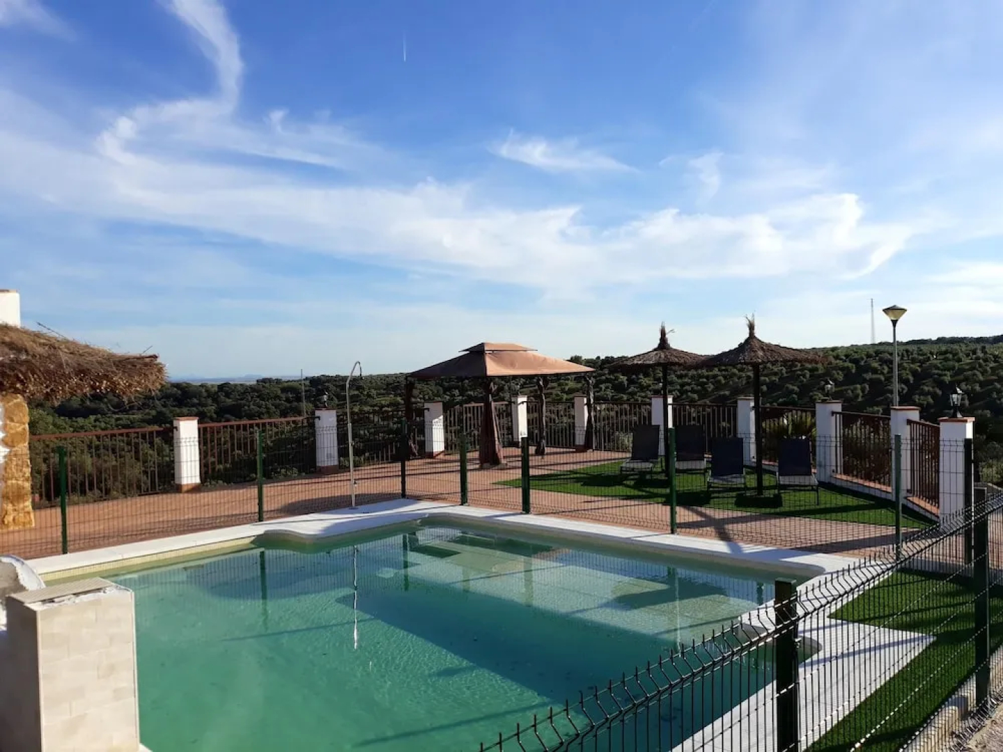 Villa With 3 Bedrooms in Peñaflor, With Wonderful Mountain View, Private Pool, Terrace