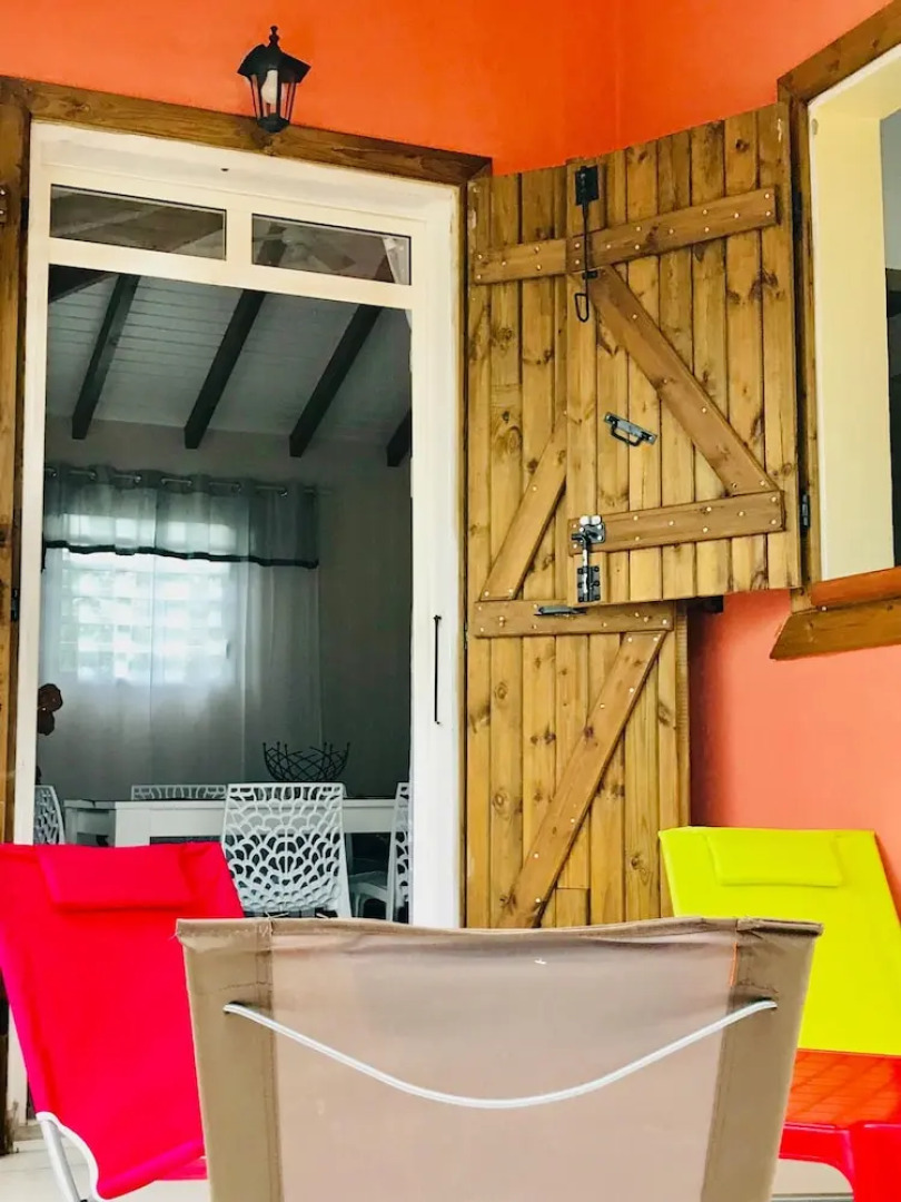 House With 2 Bedrooms in Petit-canal, With Wonderful sea View, Enclosed Garden and Wifi - 8 km From the Beach