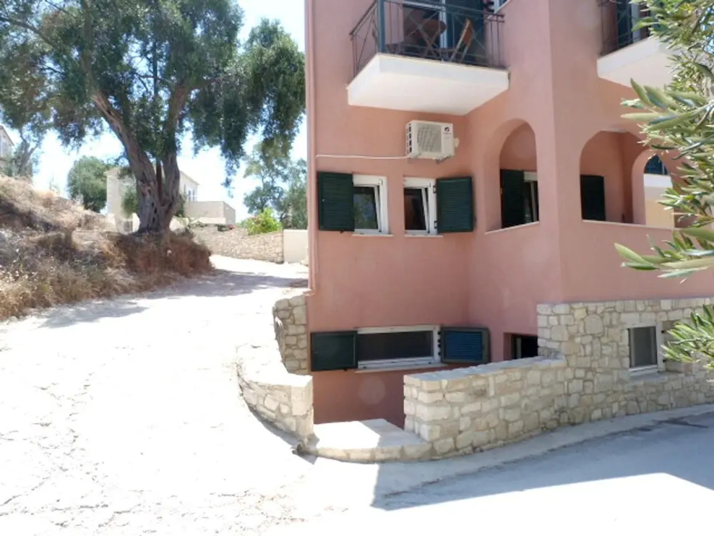 Studio in Lakka, With Wonderful sea View, Shared Pool and Furnished Terrace Near the Beach