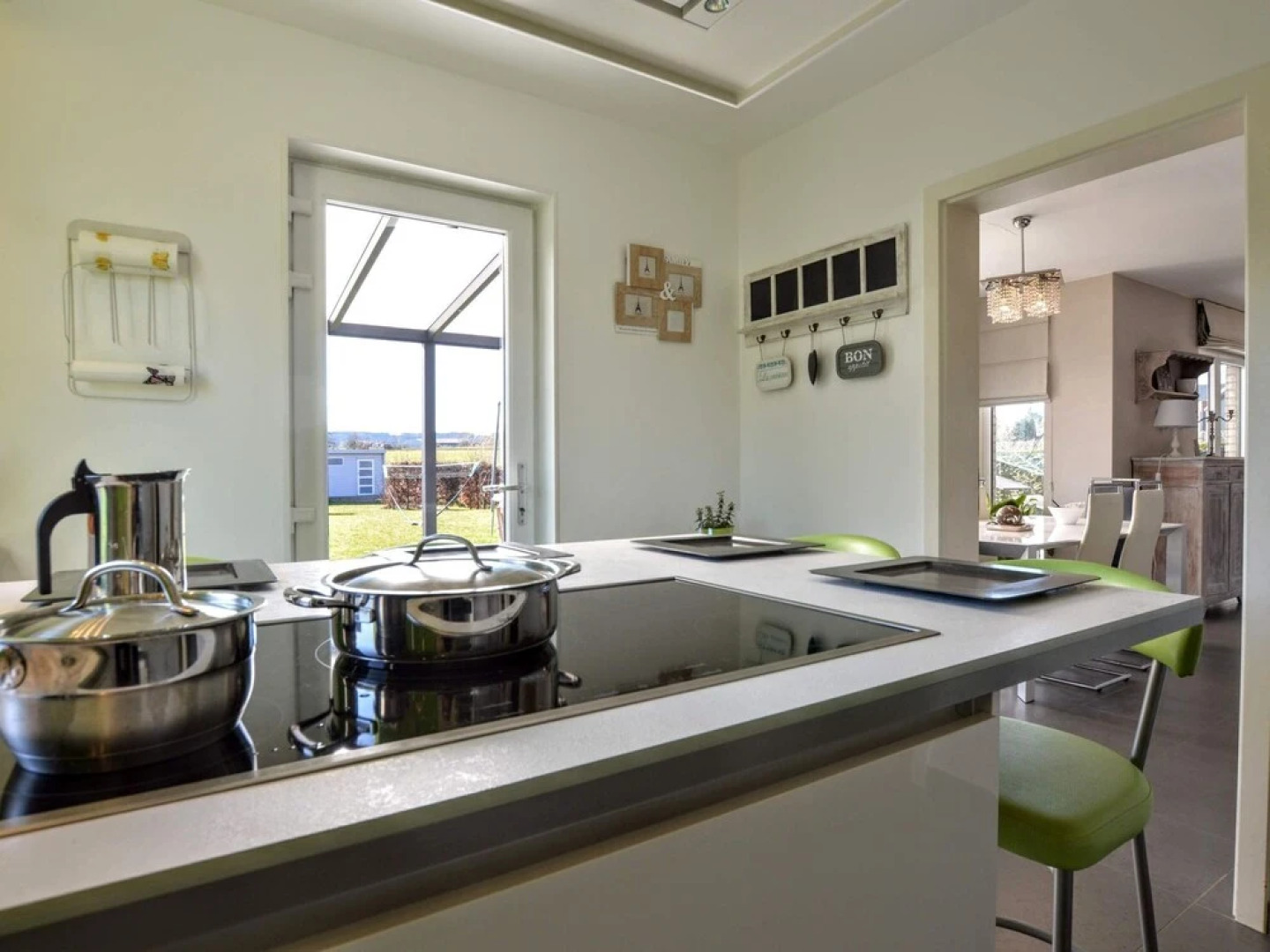 Modern Villa with Private Garden in Awan