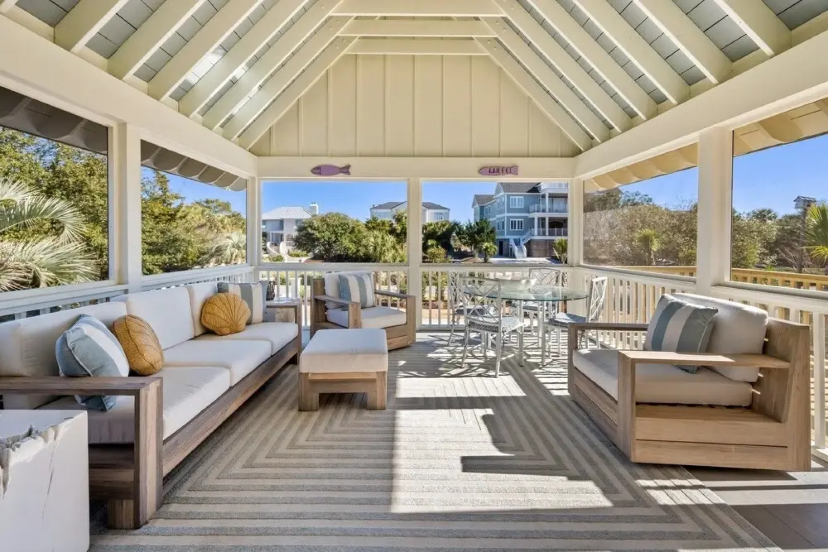 Spacious Second-row Home With Ocean Views In Debordieu, Pet Friendly! 7 Bedroom Home by Peace Vacations