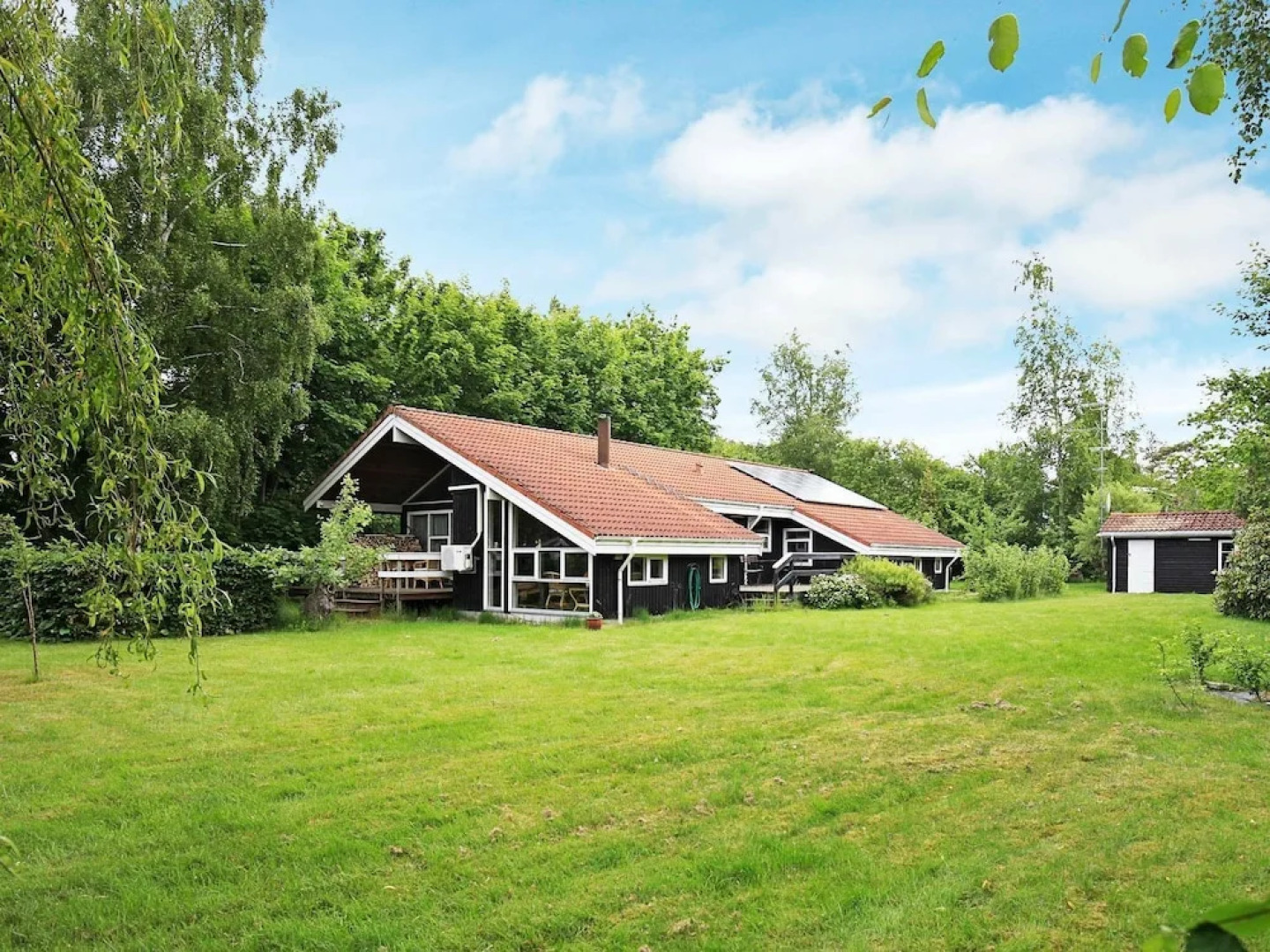 Spacious Holiday Home in Hornbæk on Large Plot